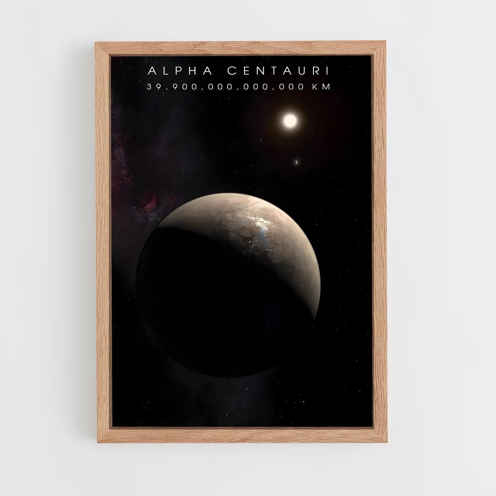 Poster Étoile d'Alpha – affiche Étoiles (vue 4)